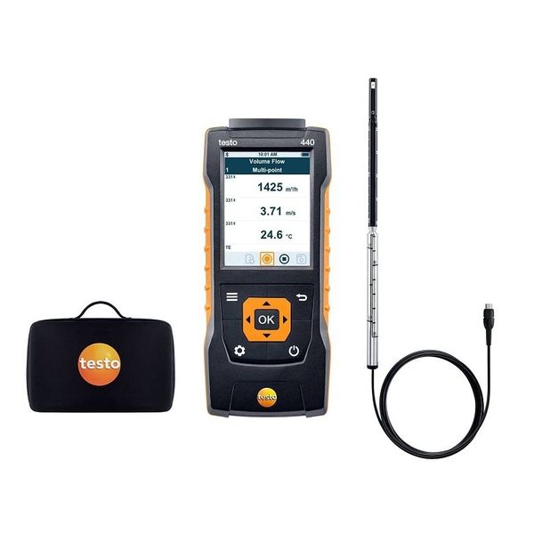 テストー TESTO 440 熱線式プローブセット 0563 4400 1セット（直送品）