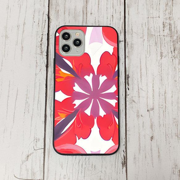 iphonecase4-10_18 iphone 強化ガラス お花(ic) アイフォン iface ケース