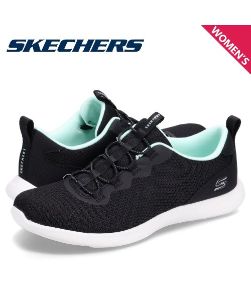 スケッチャーズ SKECHERS スニーカー ベーパー フォーム ライト レディース VAPOR FOAM LITE ブラック 黒 104481