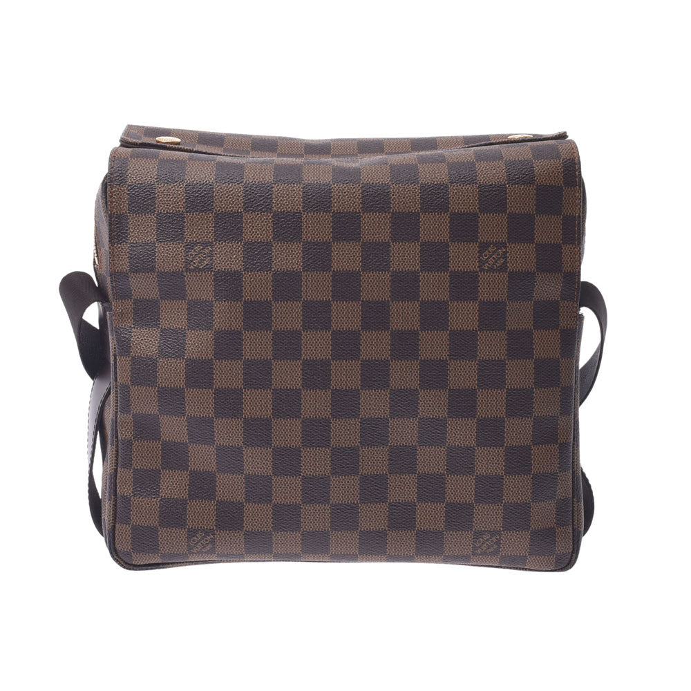 LOUIS VUITTON ルイヴィトン ダミエ ナヴィグリオ  ブラウン N45255 ユニセックス ダミエキャンバス ショルダーバッグ Aランク 中古 