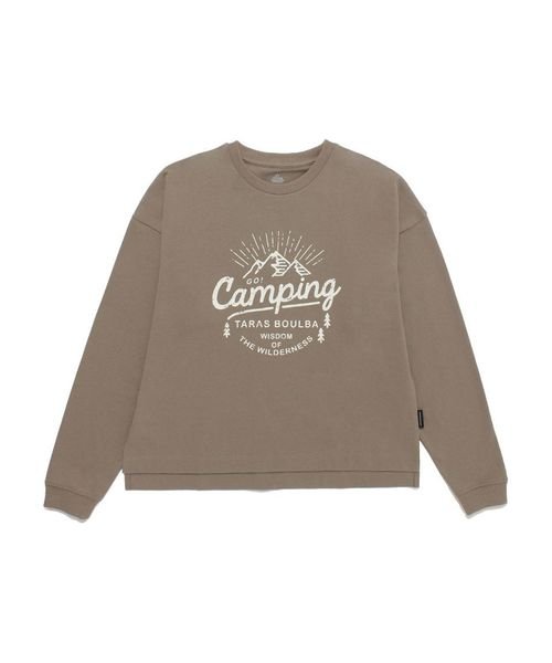 レディース ヘビーコットンロングＴシャツ（キャンプ）