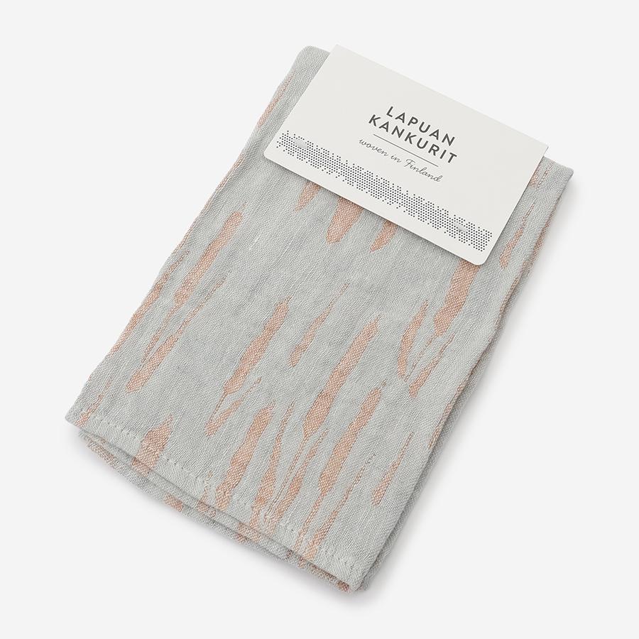 LAPUAN KANKURIT | OSMANKAAMI towel 46×46cm 3/grey-cinnamon