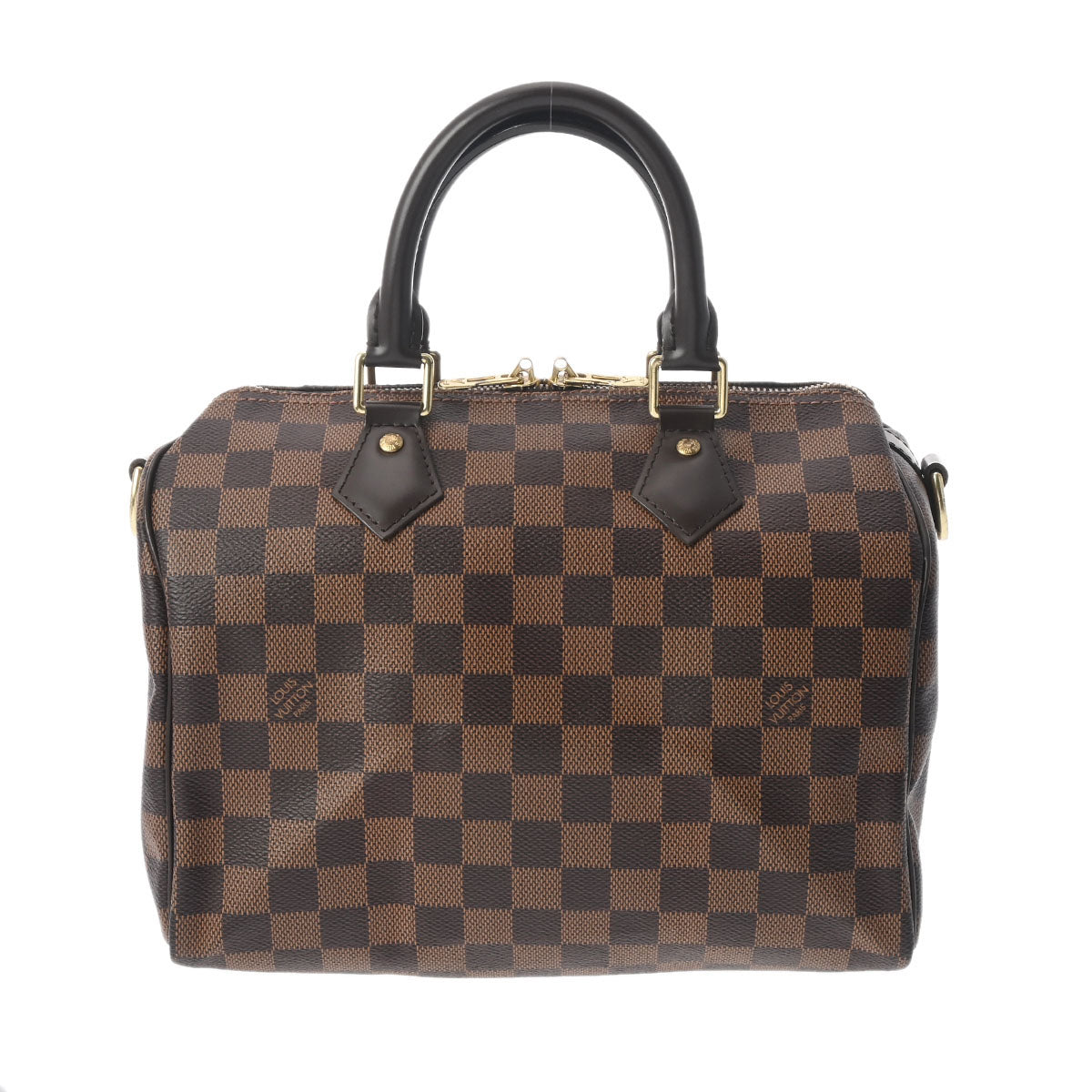 LOUIS VUITTON ルイヴィトン ダミエ スピーディ バンドリエール 25 2WAY ブラウン N41368 レディース ダミエキャンバス ハンドバッグ Aランク 中古 