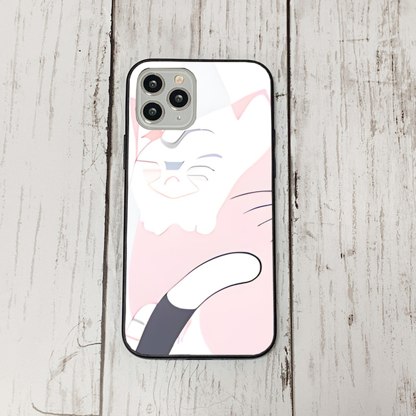 iphoneケース2-2-29 iphone 強化ガラス ねこ・猫・ネコ 箱2 かわいい アイフォン iface