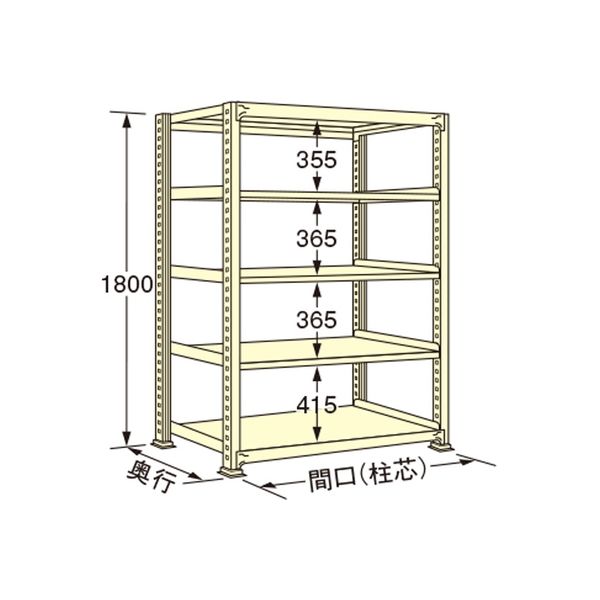 扶桑金属工業 【車上渡し】 中量ラック