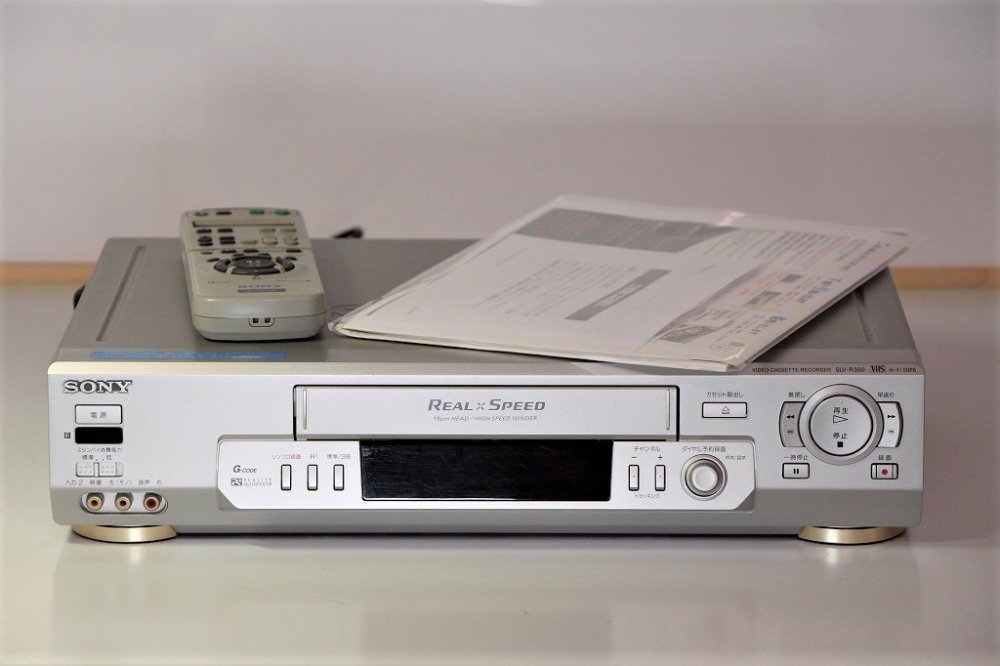 SONY VHSハイファイビデオデッキ SLV-R350【中古品】