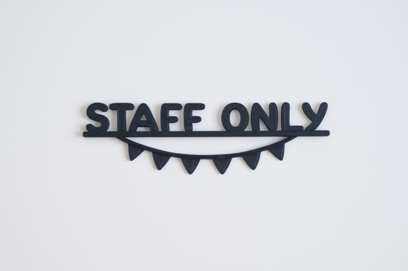 STAFF ONLY　ガーランド（直付けタイプ）