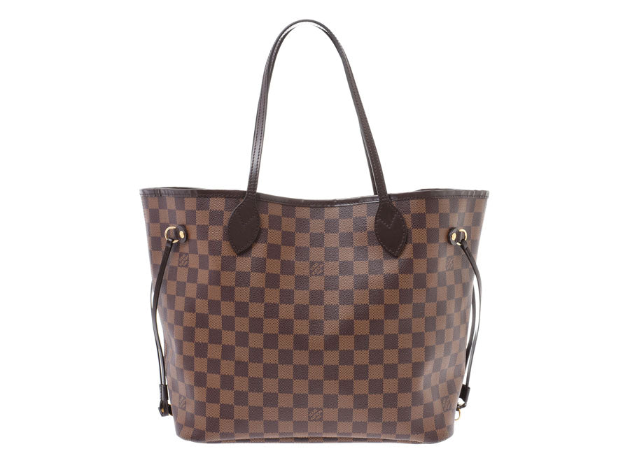 ルイヴィトン ダミエ ネヴァーフルMM ブラウン M41358 レディース 本革 トートバッグ Aランク LOUIS VUITTON 中古 