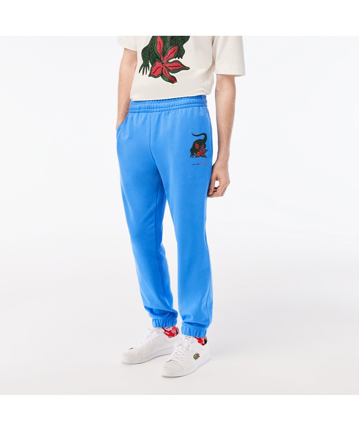 ラコステ　メンズ/『Lacoste x Netflix』 アレンジワニロゴスウェットトラックパンツ