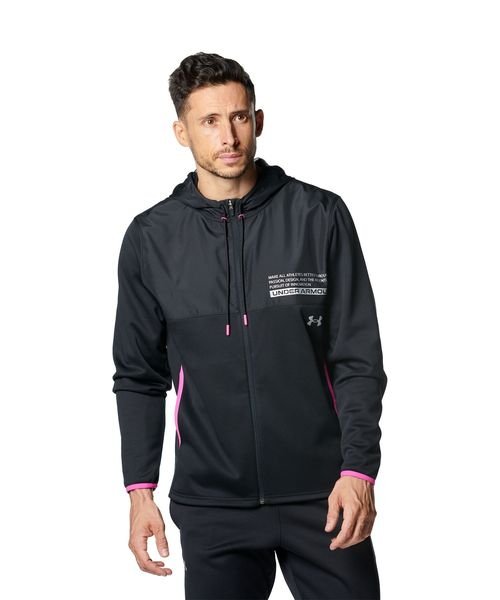 UA ARMOUR FLEECE MAX FZ HD