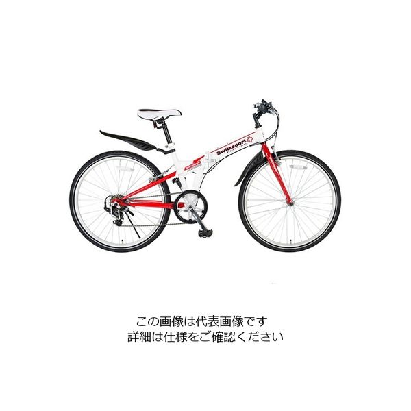 エスコ（esco） 26型 折りたたみ式自転車 1台 EA986Y-36B（直送品）