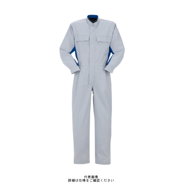 ヤマタカ ツナギ服 ライトグレー 5L 5001ー7ー5L 5001-7-5L 1枚（直送品）