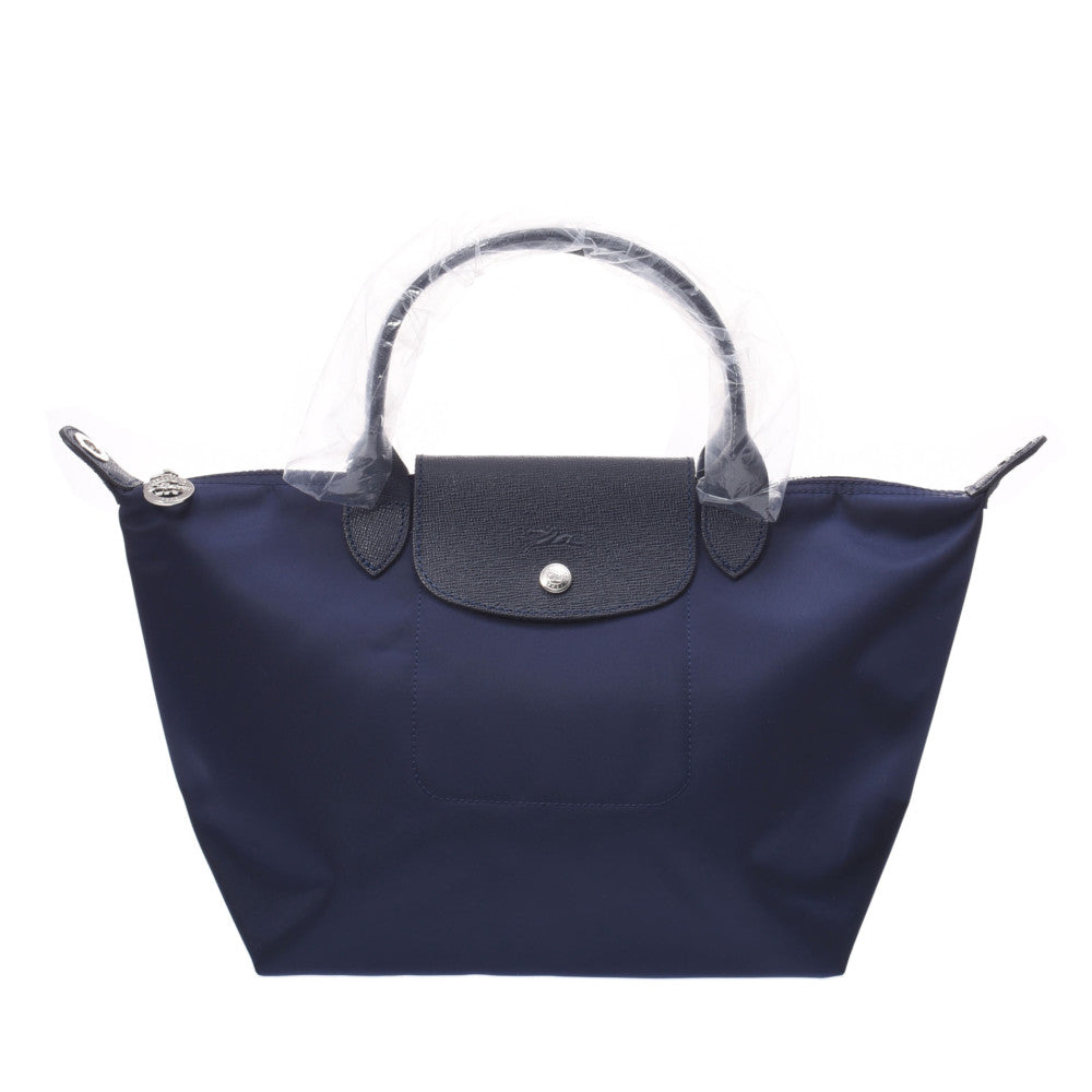 Longchamp ロンシャン ル プリアージュ ネオ 2WAYバッグ ネイビー シルバー金具 L1512578006 レディース ナイロン/レザー ハンドバッグ 新品 