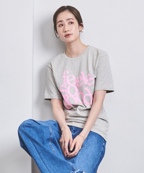 【別注】＜MIXTA＞ FEELS SO GOOD Tシャツ LT.GRAY