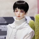 BJD 1/3 1/4  1/6人形 ドール用ウィッグ カツラ 耐熱 ハンドメイドzxww-170