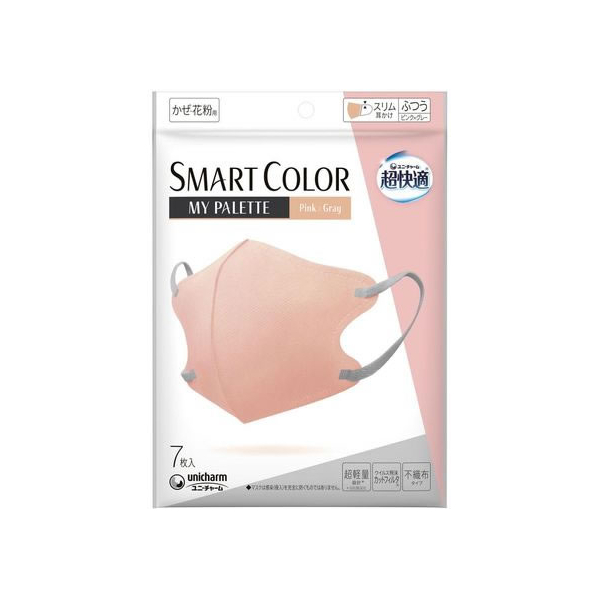 ユニ・チャーム 超快適 SMARTCOLOR マイパレット ピンク ふつう 7枚 FC785PY