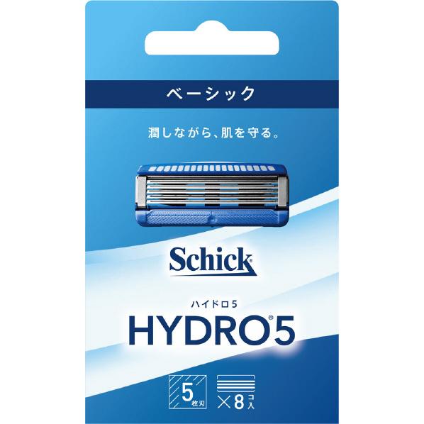 シック・ジャパン ハイドロ5 ベーシック 替刃(8コ入) HDI5-8ﾊｲﾄﾞﾛ5ﾍﾞ-ｼｯｸ