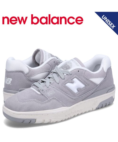 ニューバランス new balance 550 スニーカー メンズ レディース Dワイズ グレー BB550VNB