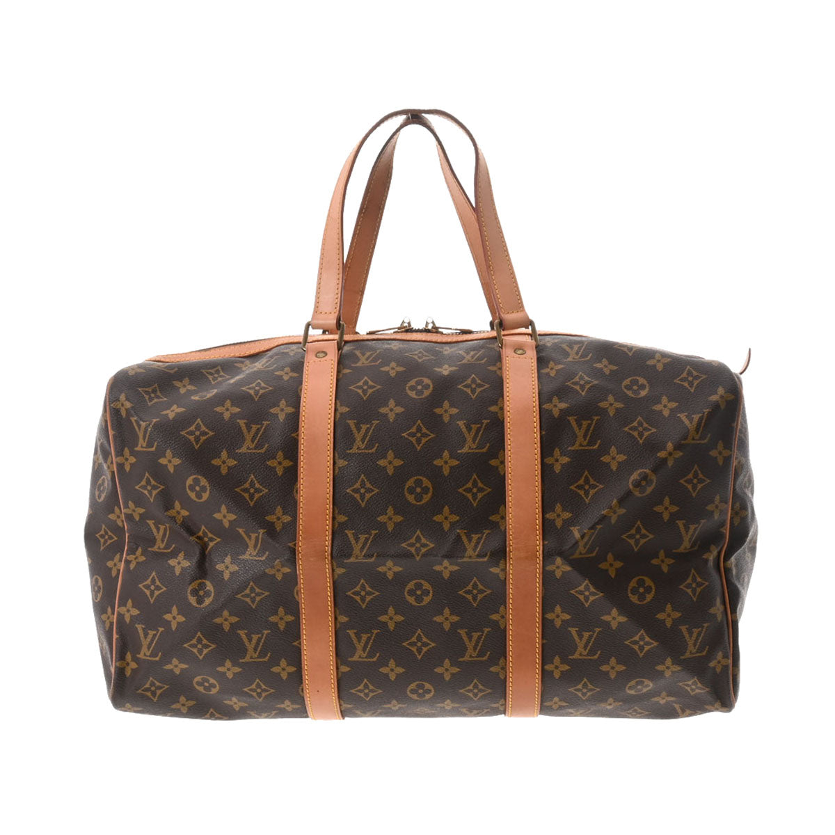 LOUIS VUITTON ルイヴィトン モノグラム サックスープル 45 ブラウン M41624 ユニセックス モノグラムキャンバス ボストンバッグ Bランク 中古 