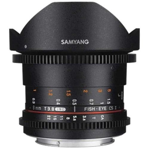 SAMYANG (サムヤン) シネマレンズ 8mm T3.8 VDSLR UMC Fish-eye CS II ソニーα用