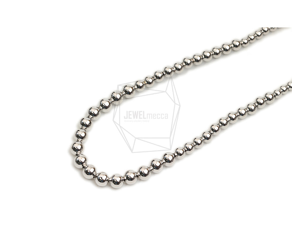 CHN-067-R【1個入り】ネックレスボールチェーン,ball chain necklace