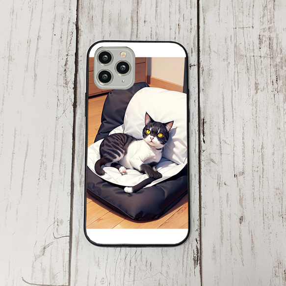 iphoneケース4-3-47 iphone 強化ガラス 猫・ねこ・ネコちゃん 箱18 かわいい アイフォン iface