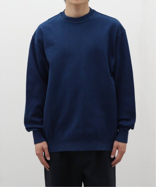 【YONETOMI × Watanabes 】WAVE COTTON KNIT P/O