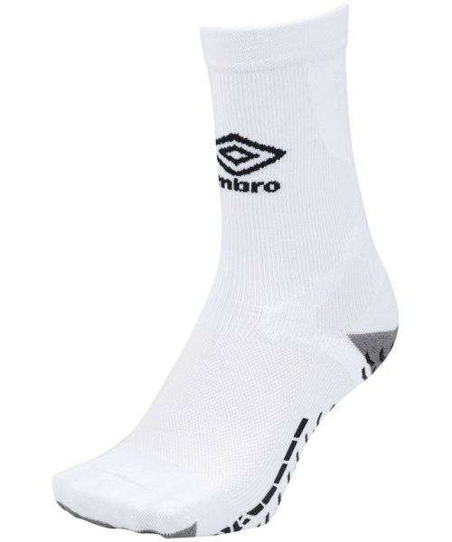 UMBRO アンブロ サッカー サッカー グリップミドルソックス UAS8333 WHT