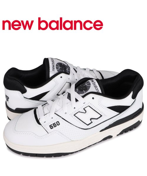 ニューバランス new balance 550 スニーカー メンズ Dワイズ ホワイト 白 BB550HA1