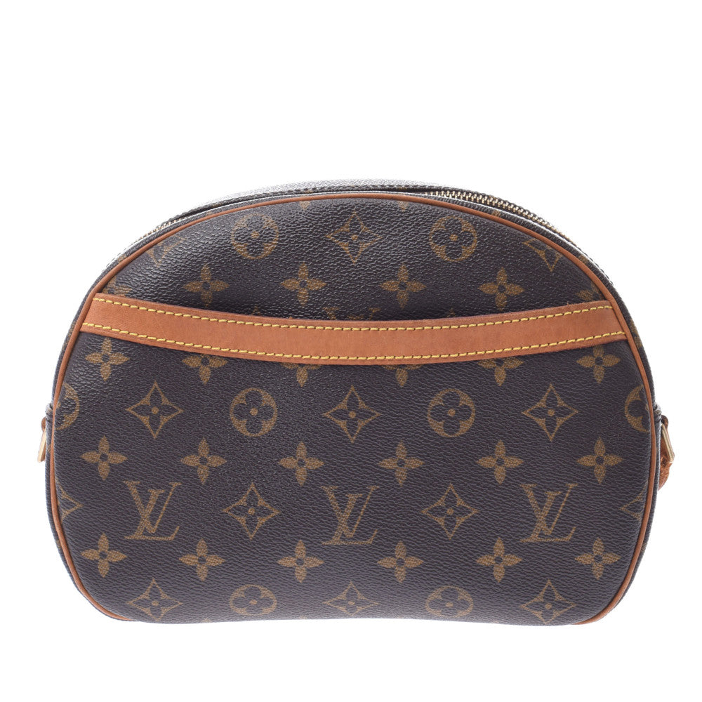 LOUIS VUITTON ルイヴィトン モノグラム ブロワ ブラウン M51221 レディース モノグラムキャンバス ショルダーバッグ Bランク 中古 