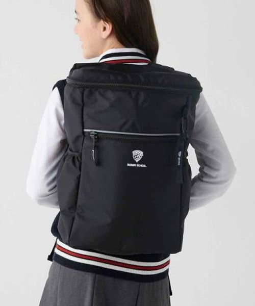 BEAMS SCHOOL キッズ スクエアリュック　20L