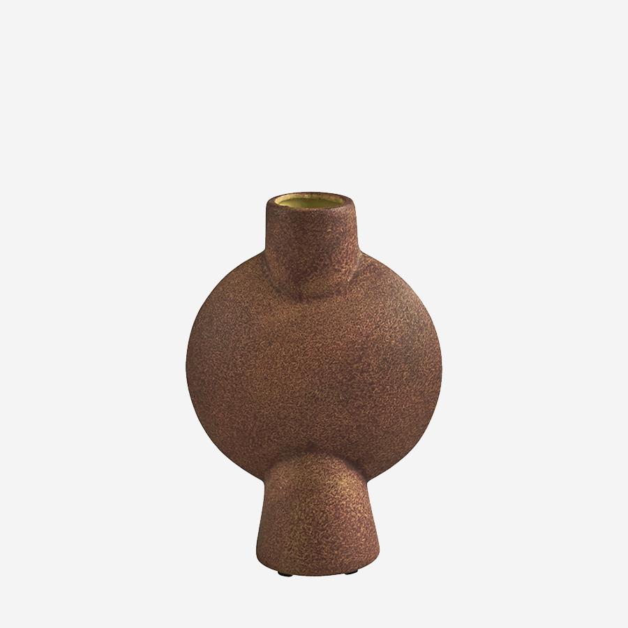 101 COPENHAGEN | Sphere Vase Bubl Mini Terracotta