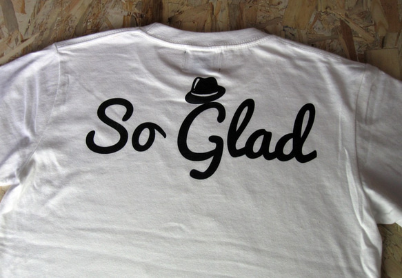 So Glad LOGO TEE White