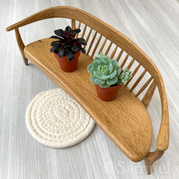 指物大工が本気で作った、ほんものミニチュア家具┃職人 伝統工芸 楢 なら Oak miniature furniture