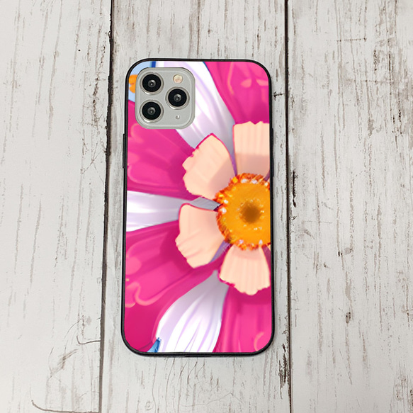 iphonecase4-5_14 iphone 強化ガラス お花(ic) アイフォン iface ケース