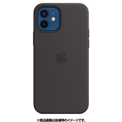 アップル Apple MHL73FE/A iPhone 12/iPhone 12 Pro シリコーンケース ブラック