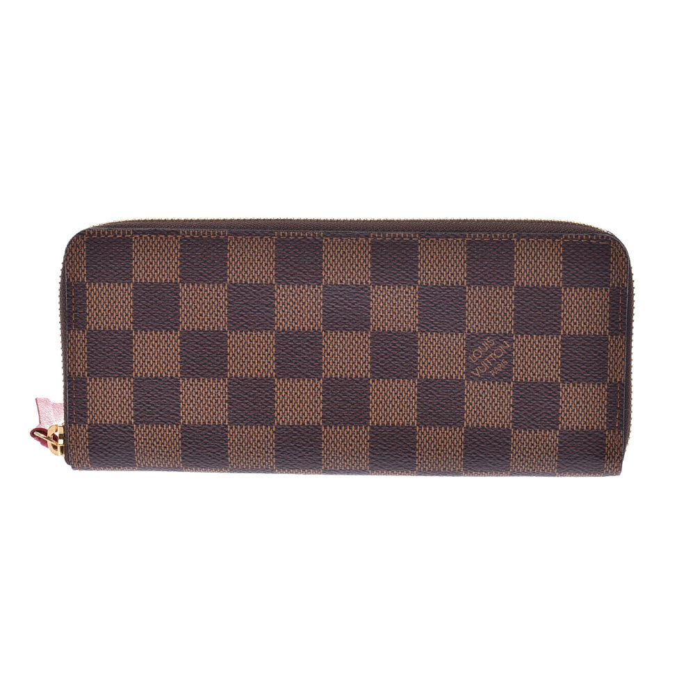 ルイヴィトンポルトフォイユクレマンス  14137 スリーズ レディース ダミエキャンバス 長財布 N60534  LOUIS VUITTON 中古