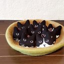 タキシード猫のチャーム（ねこのマスコット）