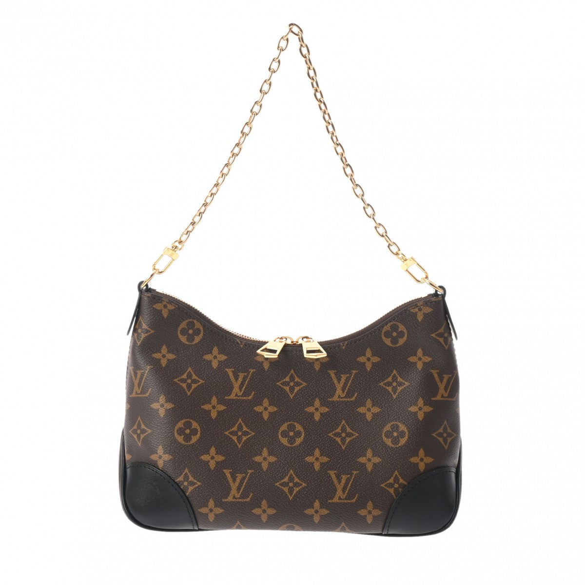 LOUIS VUITTON ルイヴィトン モノグラム ブーローニュ NM 2WAY ブラウン M45831 レディース モノグラムキャンバス ショルダーバッグ Aランク 中古 