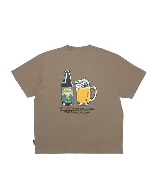 タラスブルバ/コットン天竺 プリントＴシャツ（ビールジョッキ）