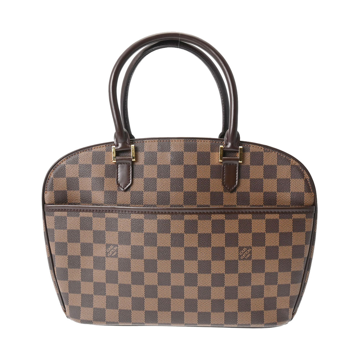 LOUIS VUITTON ルイヴィトン ダミエ サリア オリゾンタル ブラウン N51282 レディース ダミエキャンバス ハンドバッグ ABランク 中古 