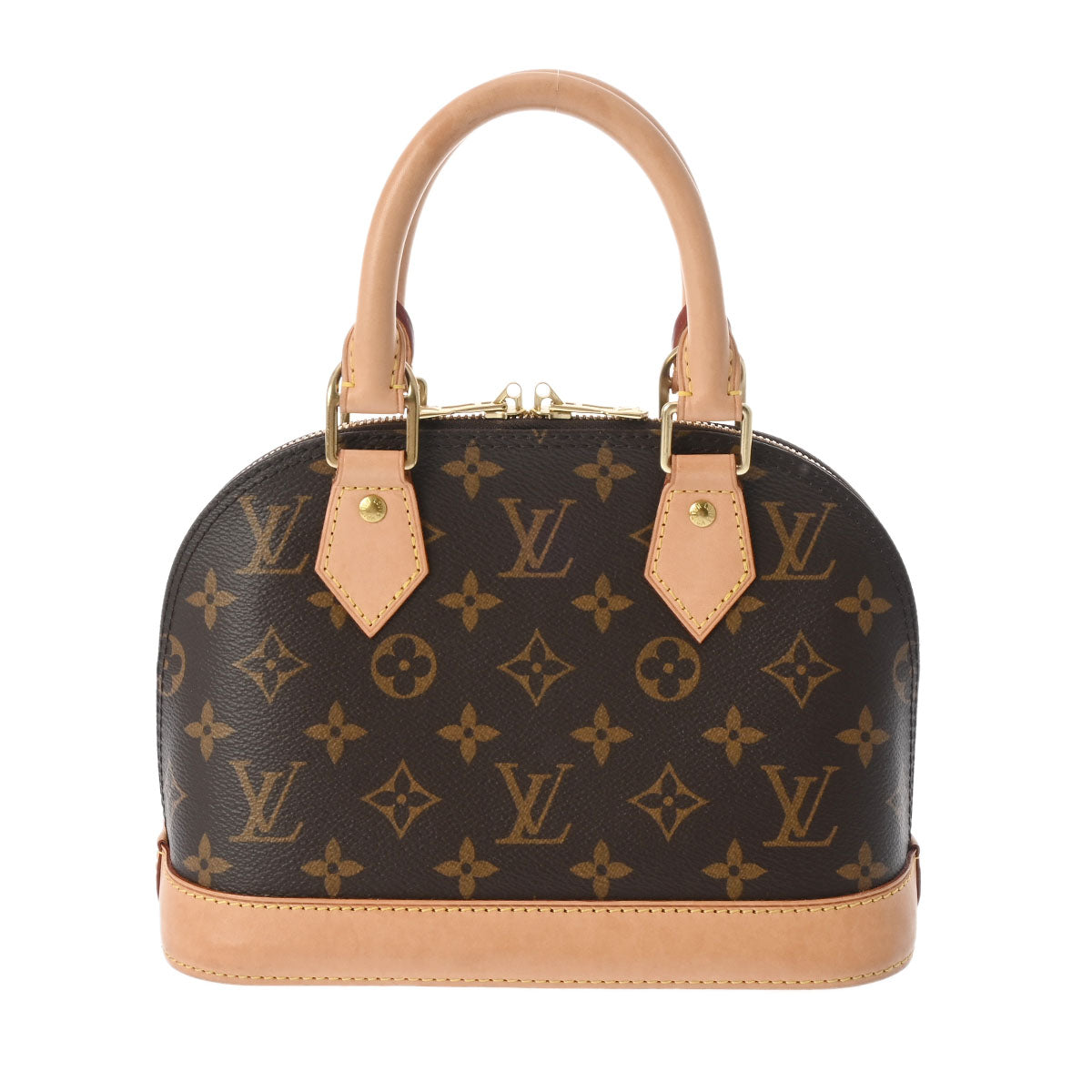 LOUIS VUITTON ルイヴィトン モノグラム アルマ BB 2WAY ブラウン M46990 レディース モノグラムキャンバス ハンドバッグ ABランク 中古 