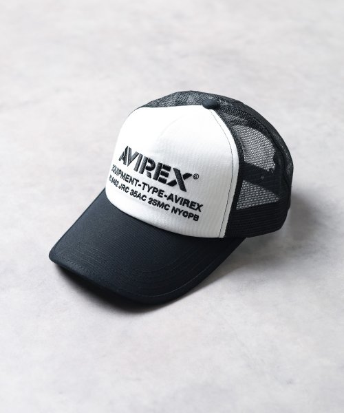 【78】【14407300】【AVIREX】NUMBERING MESH CAP