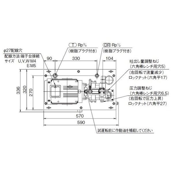 ダイキン工業 油圧ユニットパック ND151Y-403-50 1PC（直送品）