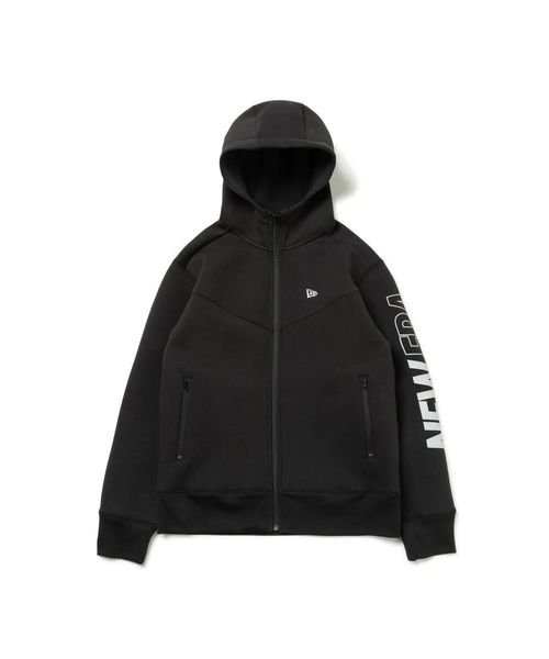 PA TECH SWEAT FZ HOODIE BLK