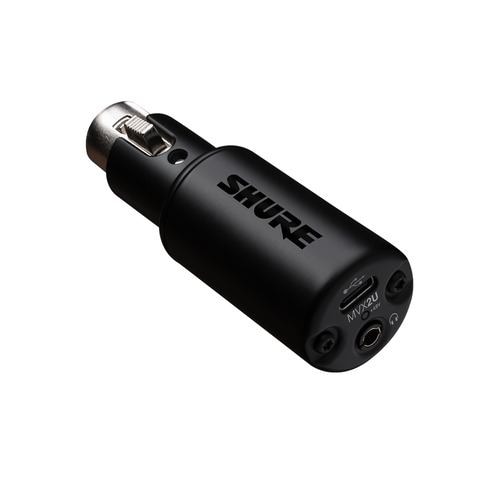 SHURE MVX2U インターフェース ブラック