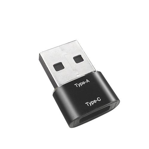 エアージェイ CA-CTU USB-C to USB-A変換アダプターブラック