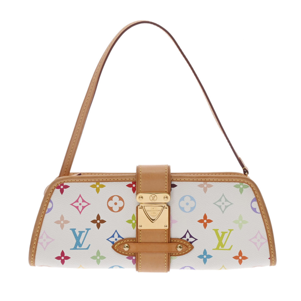 LOUIS VUITTON ルイヴィトン マルチカラー シャーリー 2WAY ブロン M40049 レディース モノグラムマルチカラー ショルダーバッグ ABランク 中古 