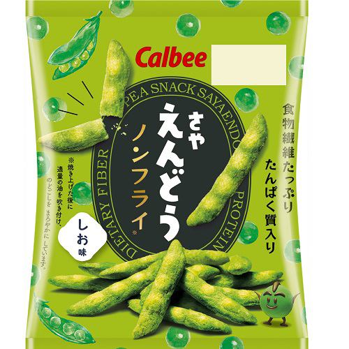 カルビー さやえんどう ノンフライ しお味 61g