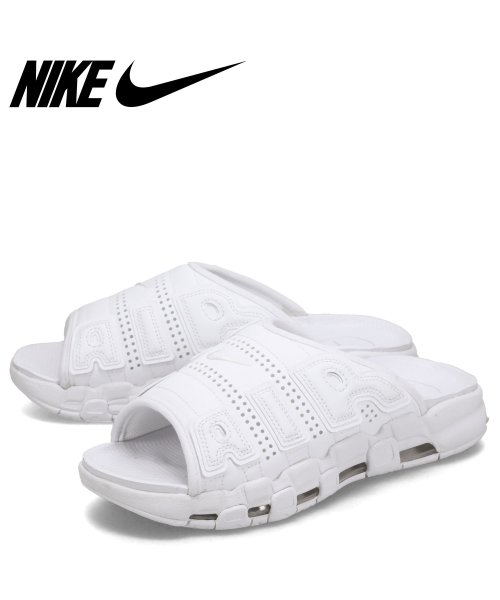 NIKE AIR MORE UPTEMPO SLIDE ナイキ エアモアアップテンポ サンダル スライドサンダル メンズ 軽量 ホワイト 白 FD9883－10